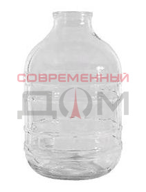 Банка стеклянная "Ламели" 7л